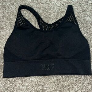 black sports bra